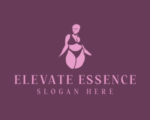 Seductive Woman Underwear Logo