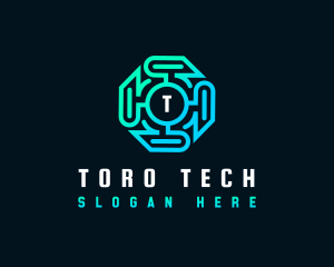 Digital Technology Software logo design