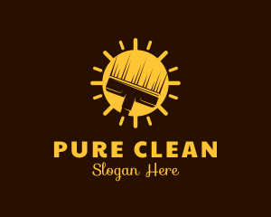 Sunshine Vacuum Cleaning logo design