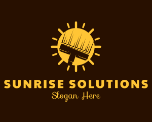 Sunshine Vacuum Cleaning logo design
