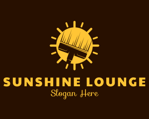 Sunshine Vacuum Cleaning logo design