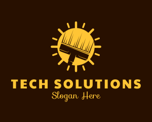 Renewable Energy - Sunshine Vacuum Cleaning logo design