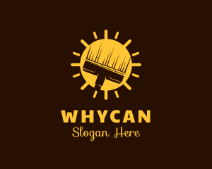 Natural Energy - Sunshine Vacuum Cleaning logo design