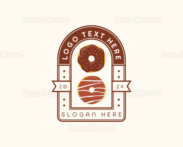 Donut Pastry Bakeshop Logo