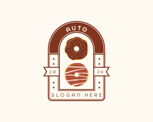 Donut Pastry Bakeshop Logo