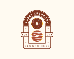 Donut Pastry Bakeshop logo design