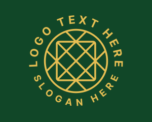 Tartan - Woven Textile Pattern logo design