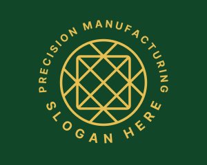 Manufacturing - Woven Textile Pattern logo design