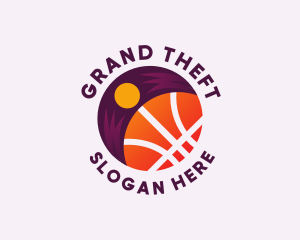 Turban Basketball Athletic Logo