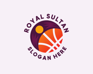 Turban Basketball Athletic logo design