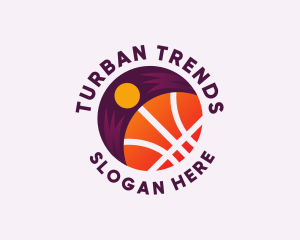 Turban - Turban Basketball Athletic logo design