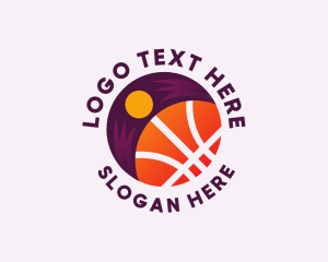 Turban Basketball Athletic Logo