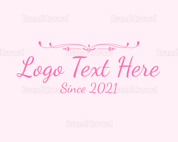 Feminine Luxury Cosmetics Logo