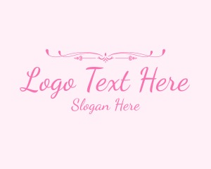 Feminine Luxury Cosmetics Logo