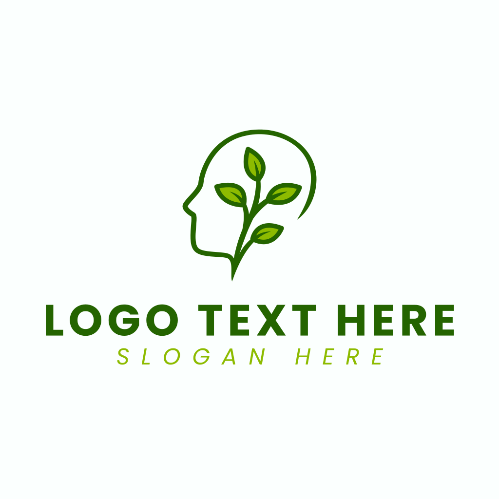 Wellness Plant Head Logo | BrandCrowd Logo Maker