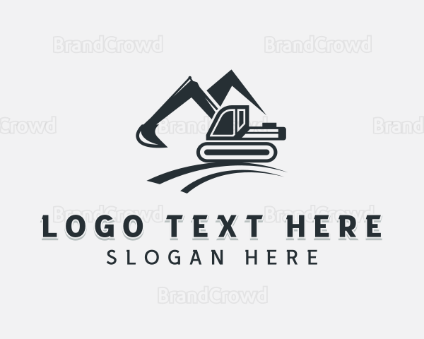 Industrial Excavator Builder Logo