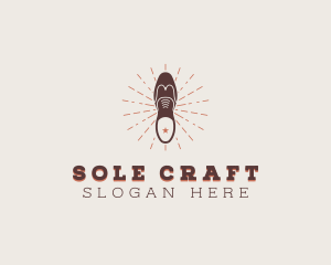 Shoemaking - Leather Formal Shoes logo design