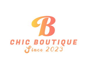 Boutique - Chic Retro Boutique logo design