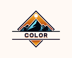 Outdoor Mountain Adventure Logo