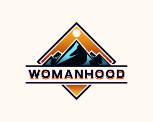 Outdoor Mountain Adventure Logo