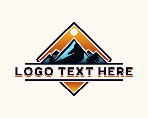 Outdoor Mountain Adventure Logo