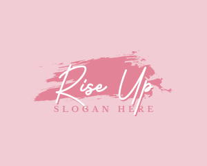 Beauty Makeup Artist Wordmark logo design