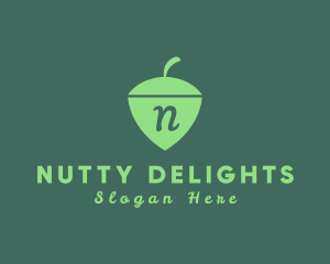 Nut Shield Almond logo design