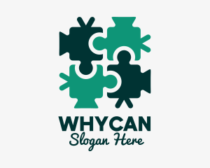 Vlogging - Video Cam Puzzle logo design