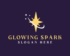 Shine - Sparkle Astral Star logo design