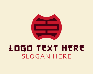 Culture - Oriental Traditional Coin logo design