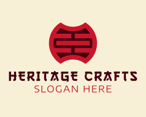 Traditional - Oriental Traditional Coin logo design