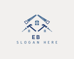 House Construction Renovation Logo