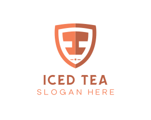 Tech Shield Letter I logo design