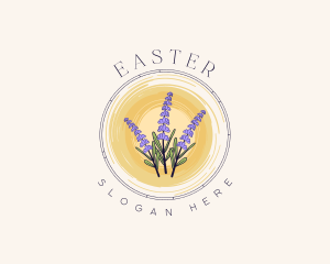 Lavender Flower Bouquet Logo