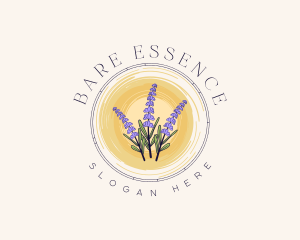 Lavender Flower Bouquet logo design