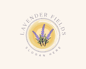 Lavender - Lavender Flower Bouquet logo design