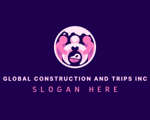 Global Family Community logo design