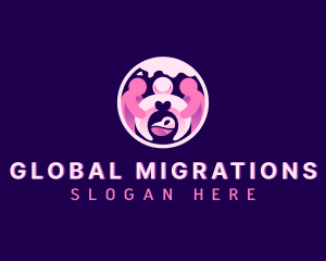 Global Family Community logo design