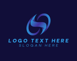 Letter S - Tech Motion Professional Letter S logo design