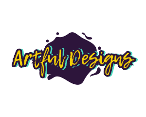 Handwritten Paint Art logo design