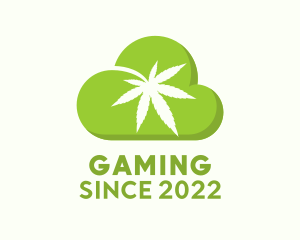 Cannabis - Cannabis Leaf Cloud logo design
