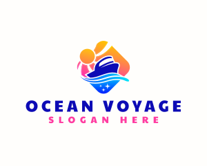 Cruise - Cruise Ship Travel logo design