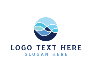 Water - Ocean Wave Water logo design