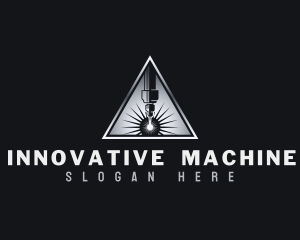 Ironwork Laser Machine logo design