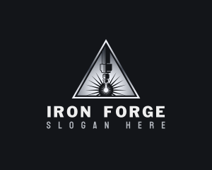 Ironwork - Ironwork Laser Machine logo design