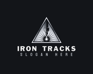 Ironwork Laser Machine logo design