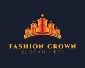 Luxury Crown Box logo design