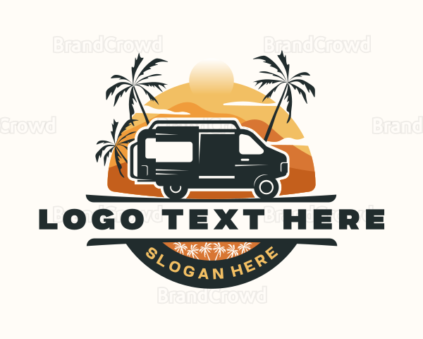 Van Travel Getaway Logo