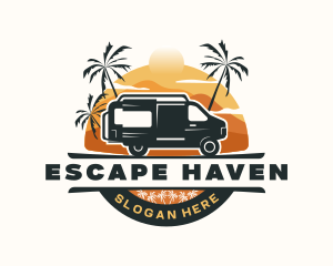 Getaway - Van Travel Getaway logo design