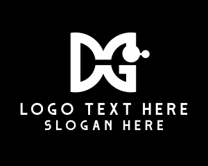 Letter Dg - Modern Simple Business logo design